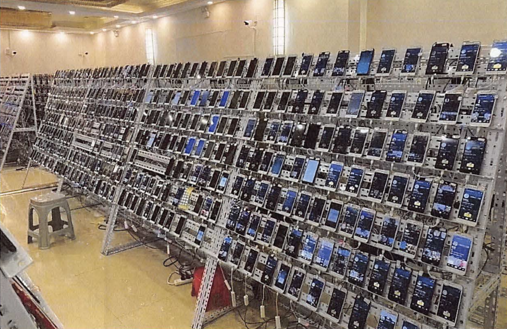 Phone farm